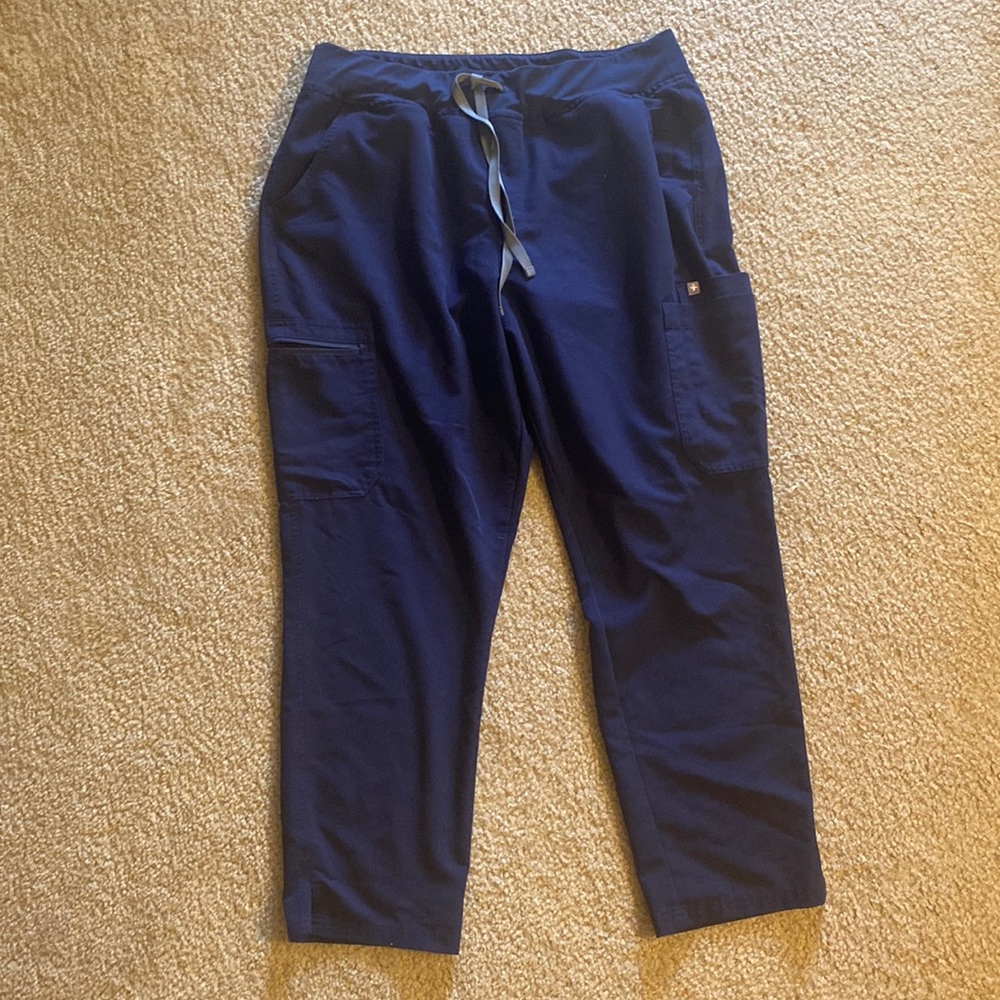 Figs Kade Cargo Pants Navy